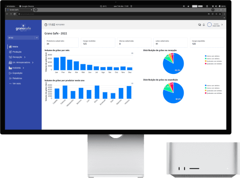 Image of the Grano Safe management system